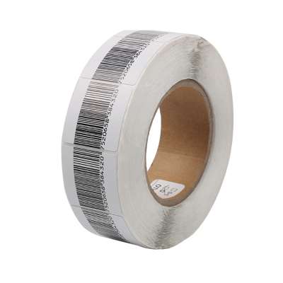 Retail shop RF barcode EAS 8.2MHz anti-theft soft label